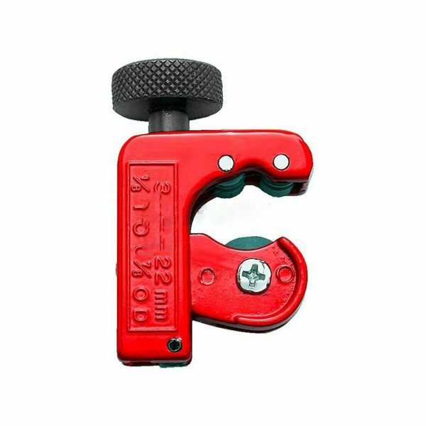 American Imaginations Red Stainless Steel Handheld Mini Tube Cutter AI-38811